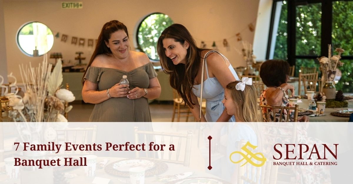  family events perfect for a banquet hall