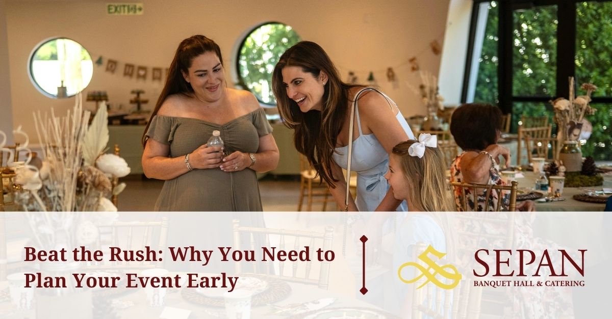 beat the rush why you need to plan your event early