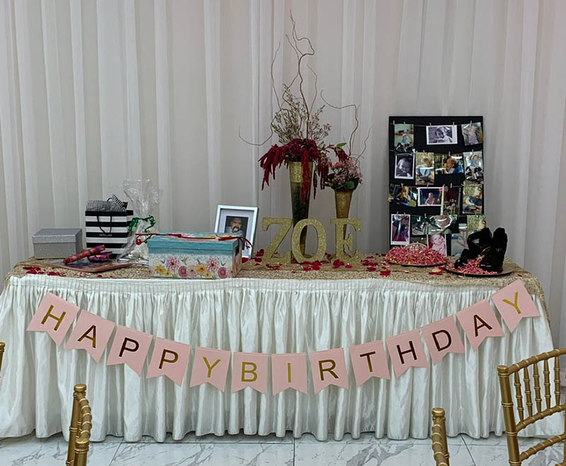 birthday party hall