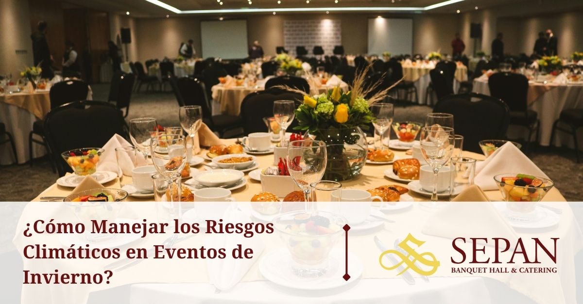 como manejar los riesgos climaticos en eventos de invierno