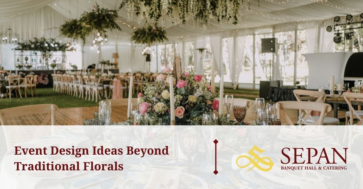 event design ideas beyond traditional florals