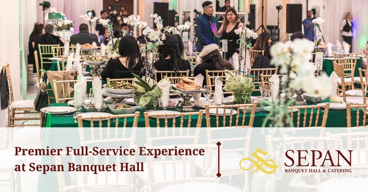 premier full service experience at sepan banquet hall